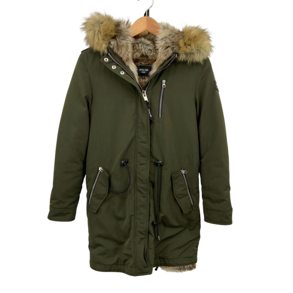 For All Kind For All Kind Ms Parka V2 Coat Black